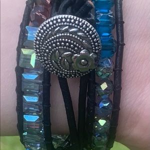 Ladies boho style wrap bracelet